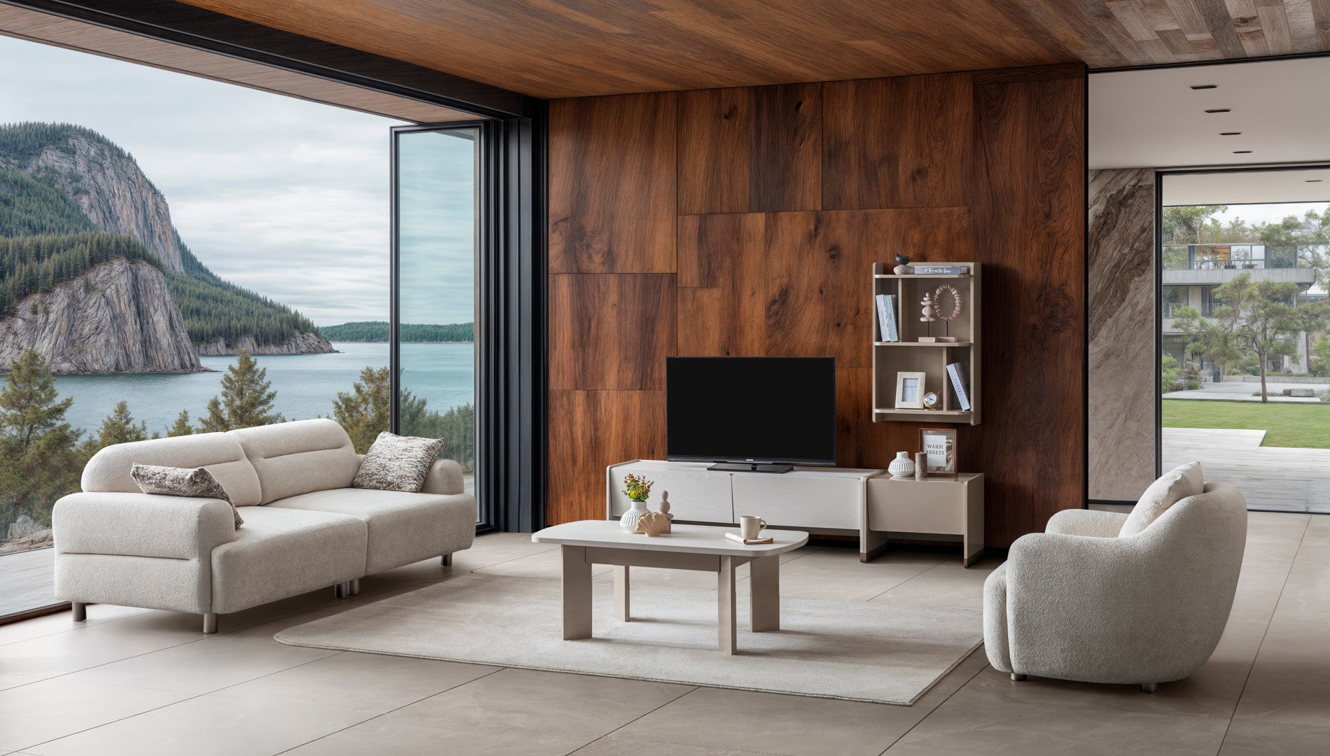 ТВ секция «Japandi»