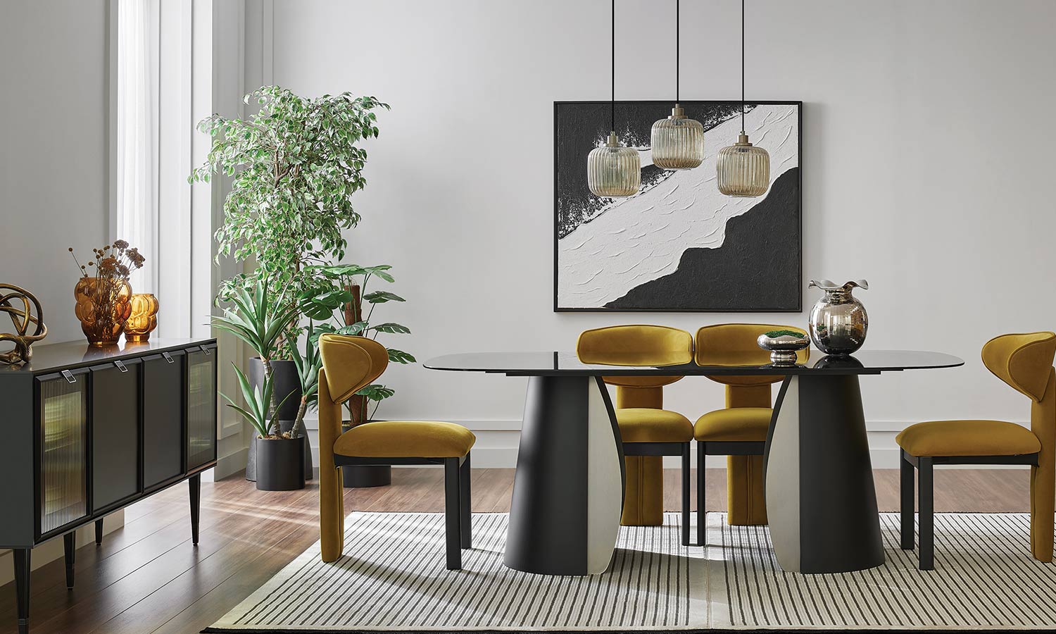 Трапезна маса «Krista» с размер 200х76х100см