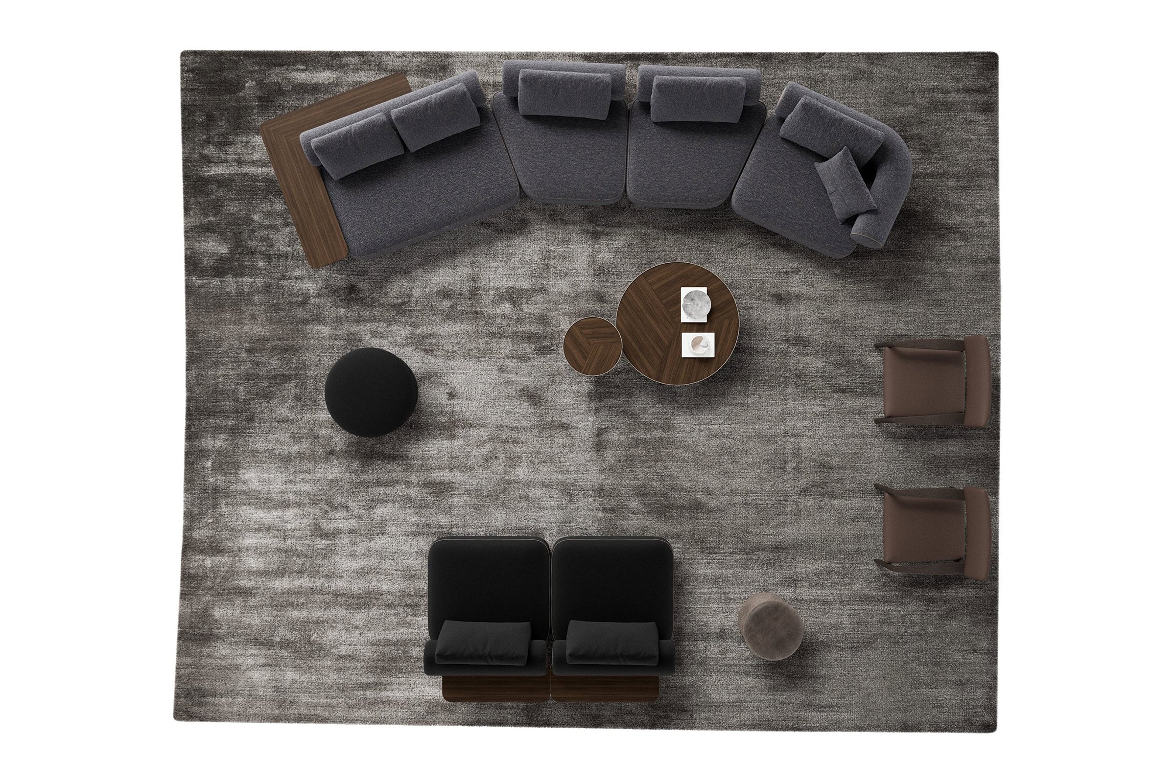 26 готови конфигурации на модулен диван «Kyoto»