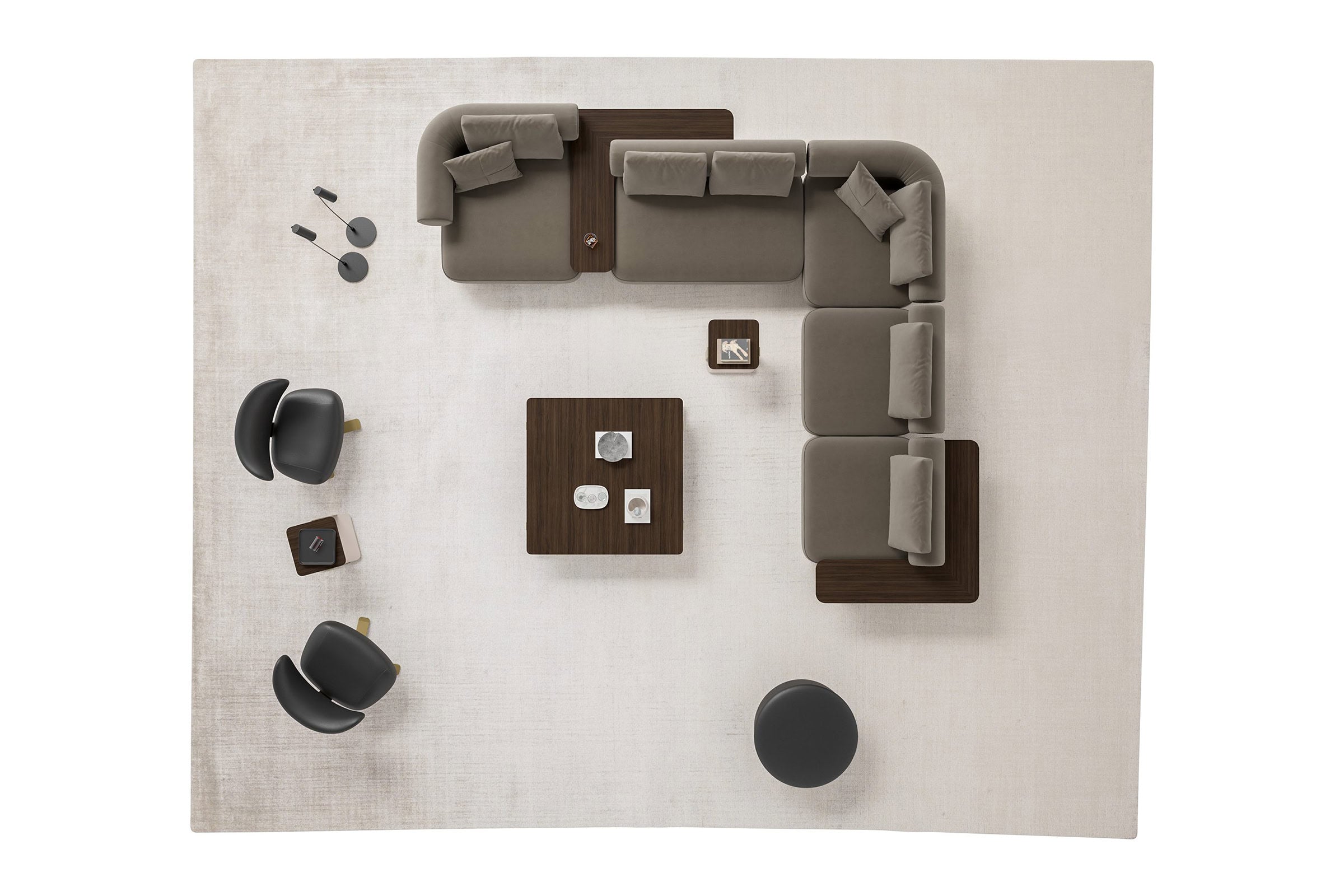 26 готови конфигурации на модулен диван «Kyoto»