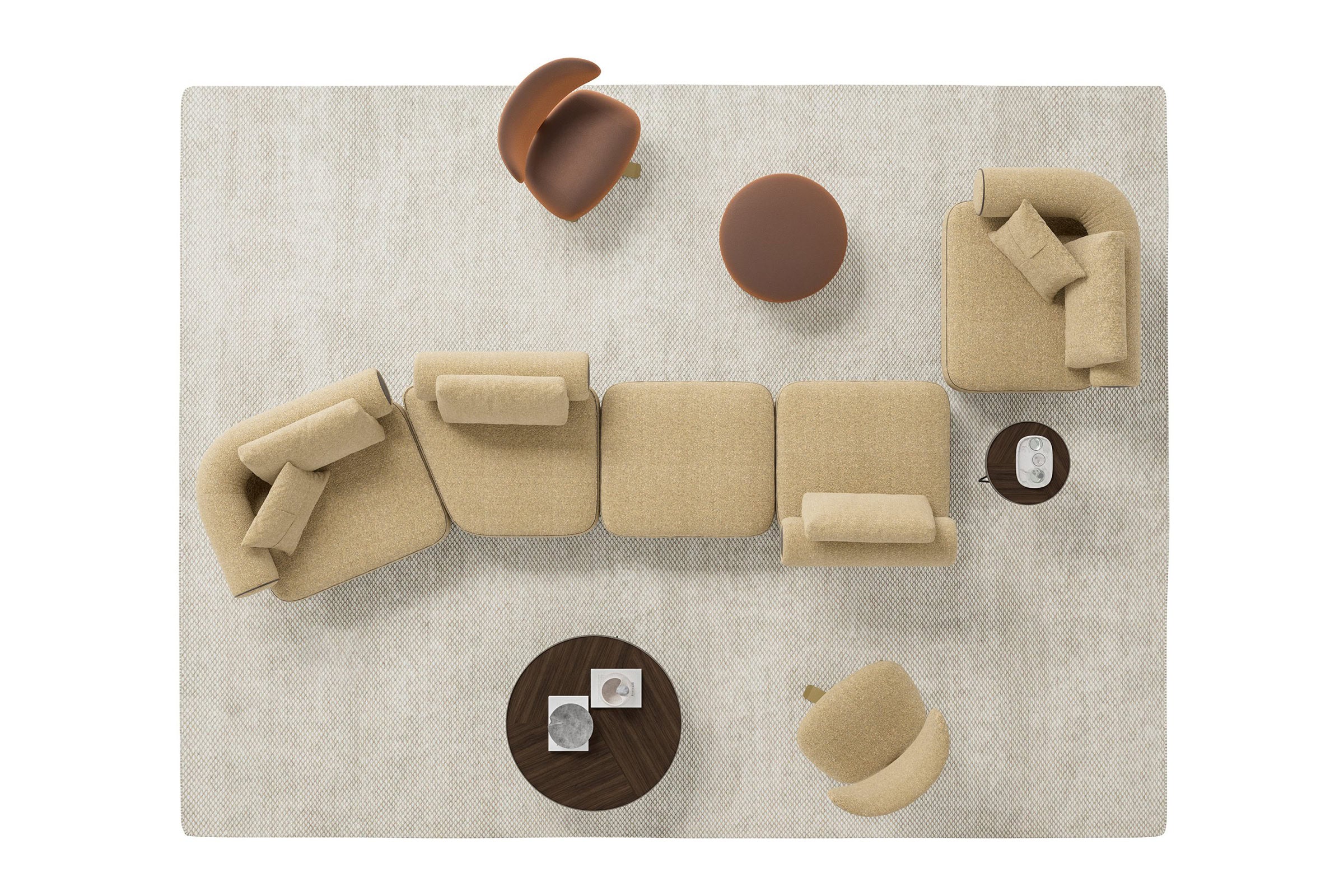 26 готови конфигурации на модулен диван «Kyoto»