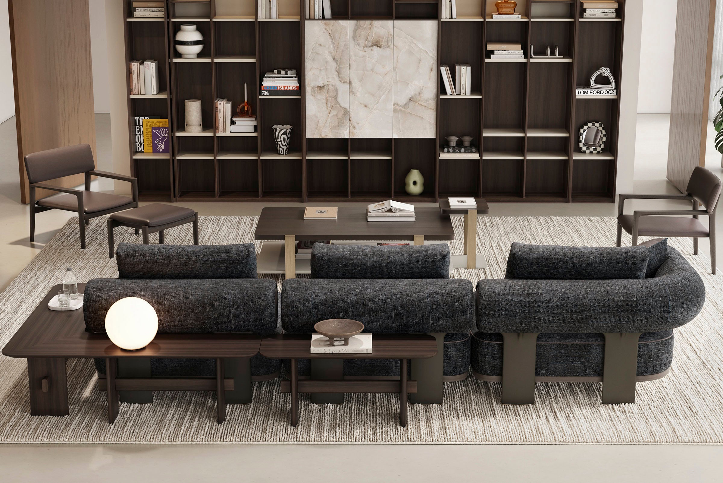 26 готови конфигурации на модулен диван «Kyoto»