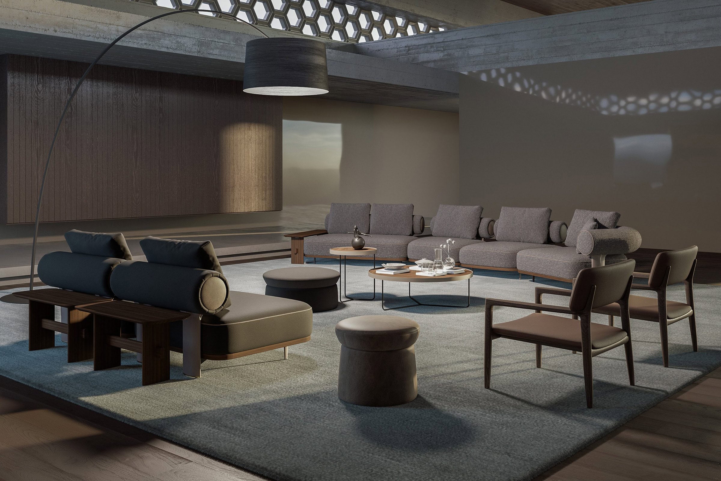 26 готови конфигурации на модулен диван «Kyoto»