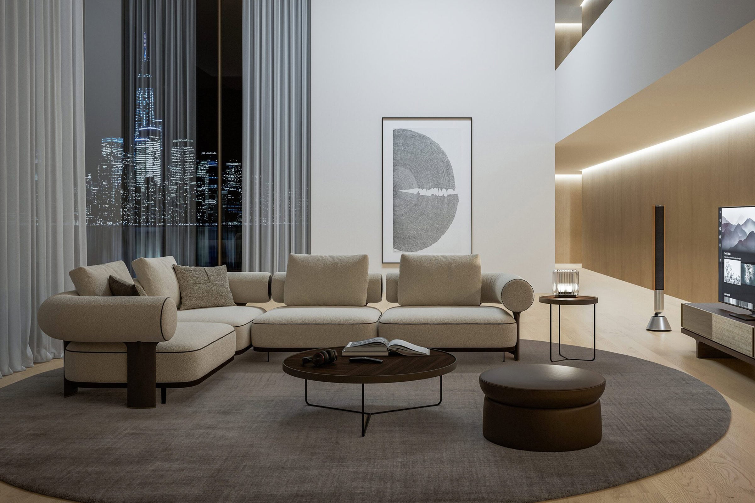 26 готови конфигурации на модулен диван «Kyoto»