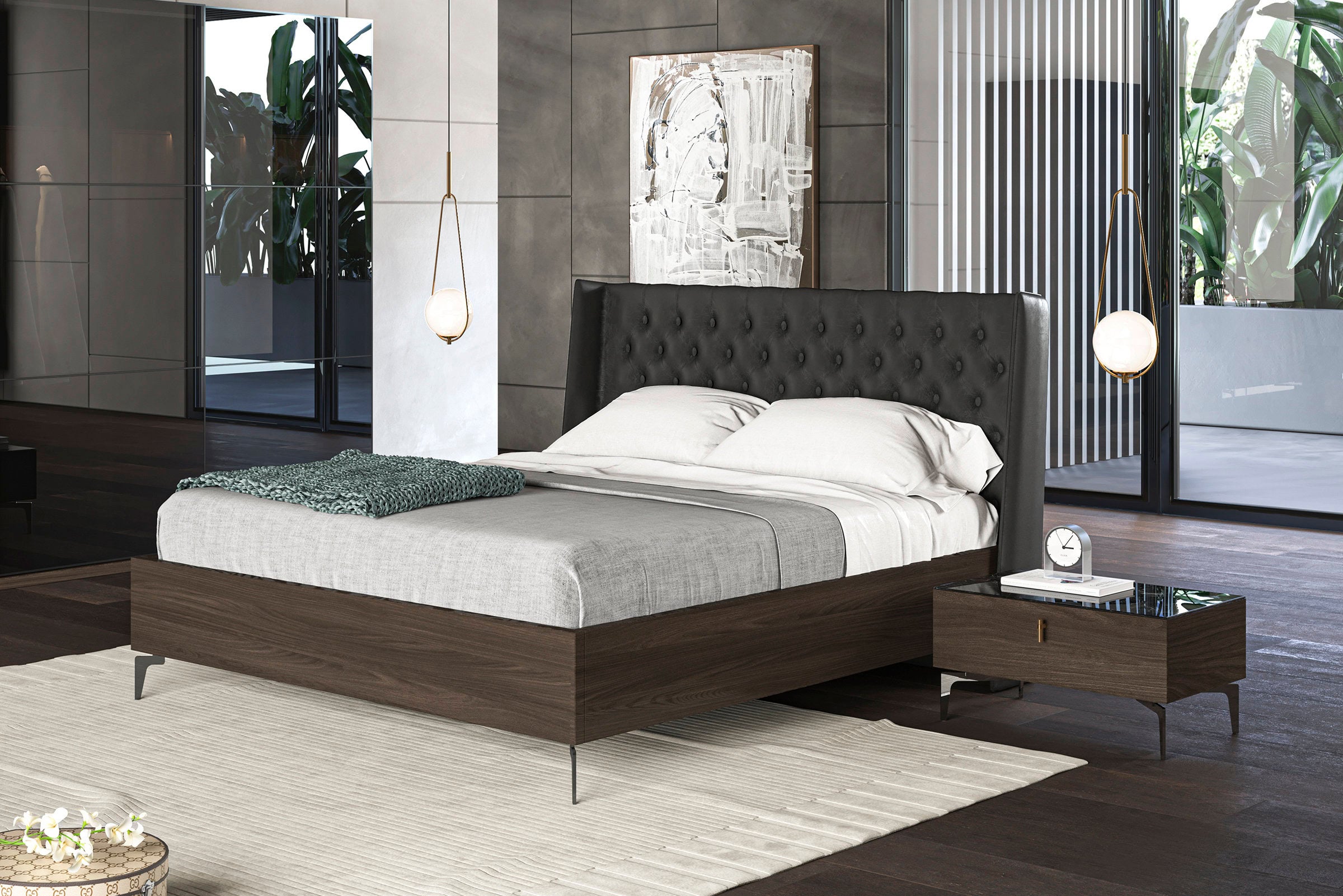 Легло «Lazio» с място за съхранение, повдигащ механизъм