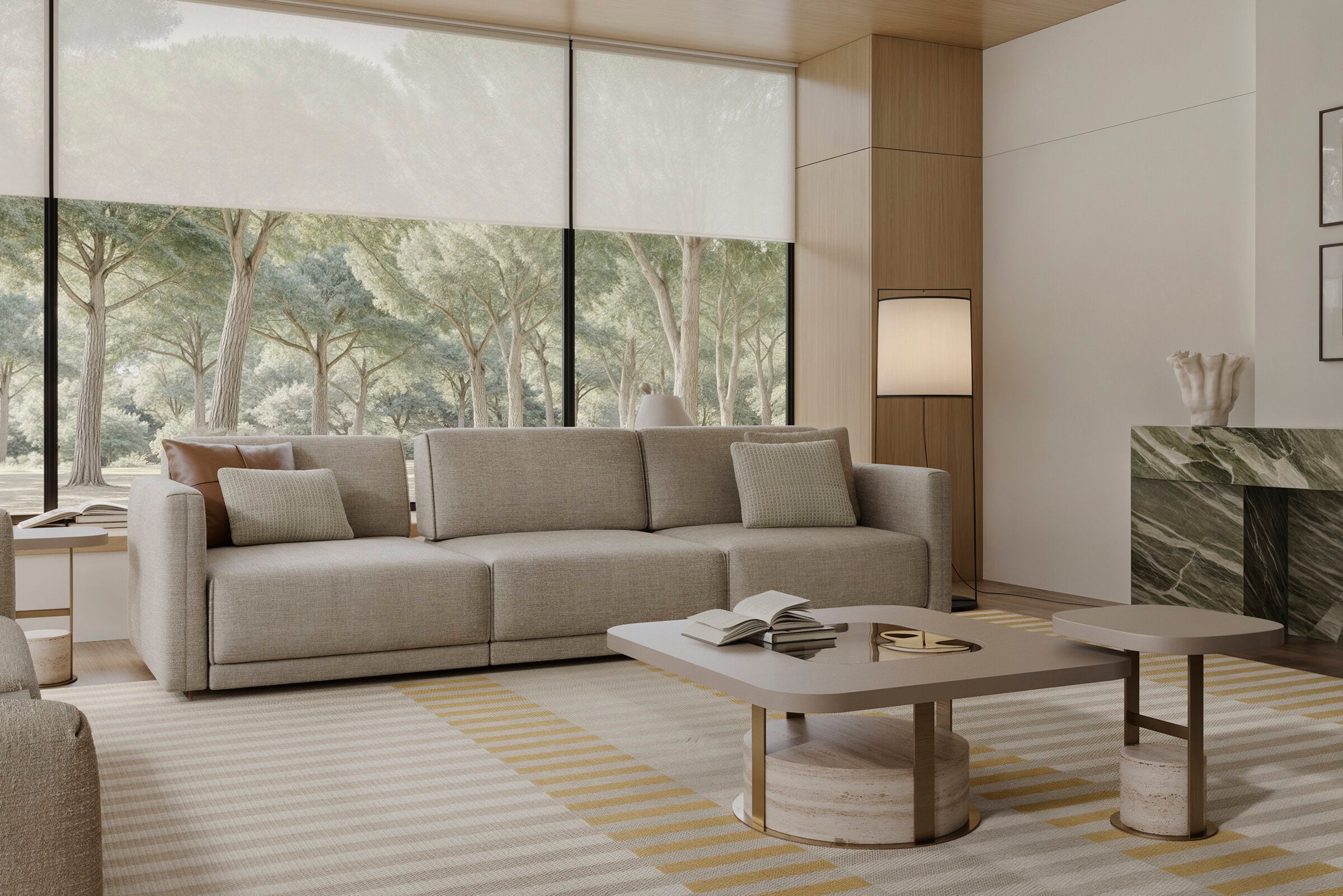 96 готови конфигурации на модулен разтегателен диван «Le Mans Comfort»