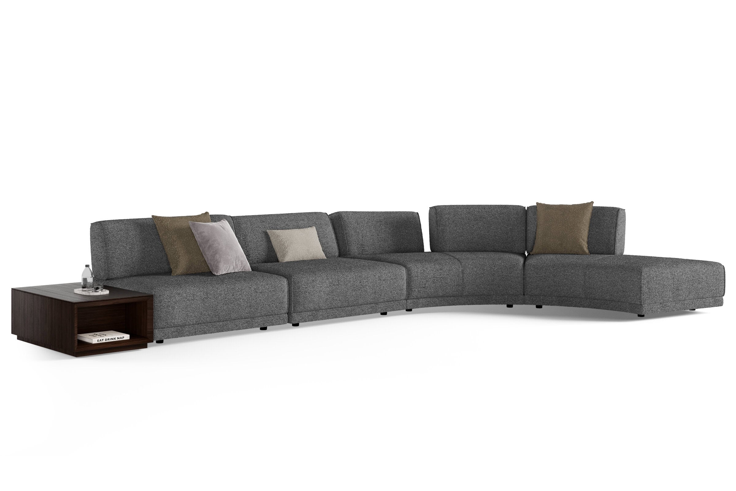 96 готови конфигурации на модулен разтегателен диван «Le Mans Comfort»