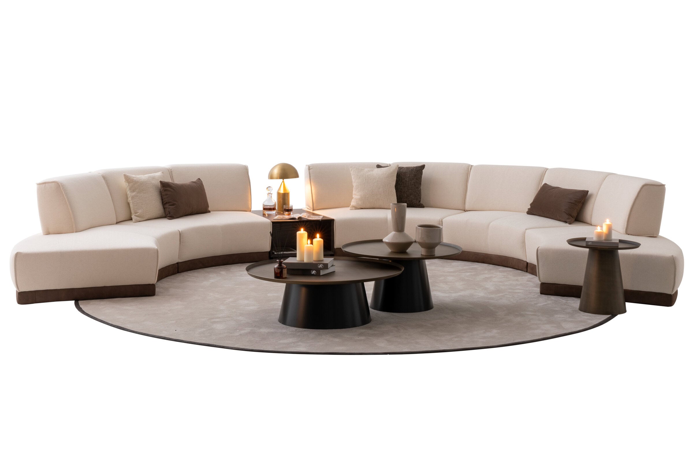 96 готови конфигурации на модулен разтегателен диван «Le Mans Comfort»