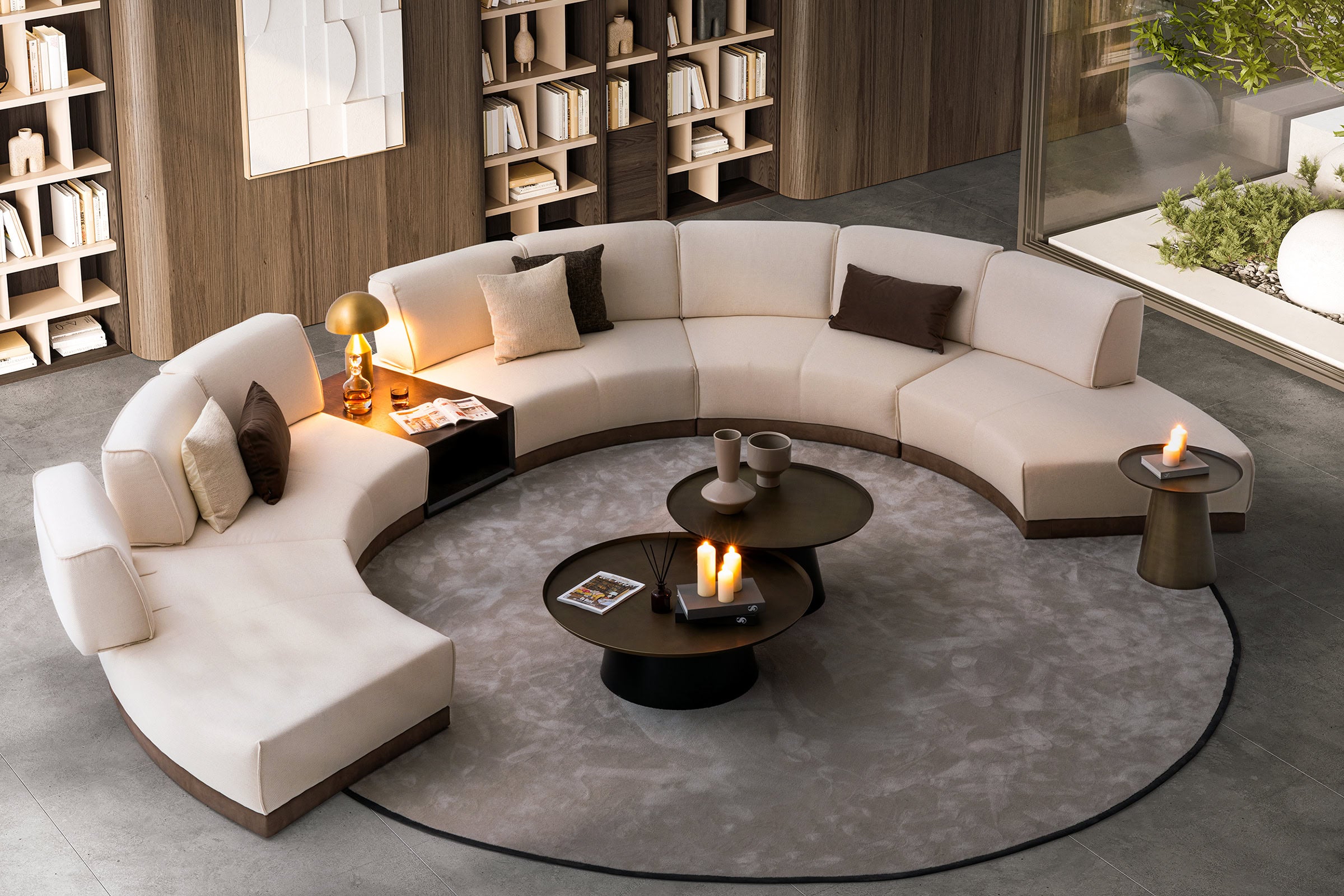 14 модула за модулен разтегателен диван «Le Mans Comfort»