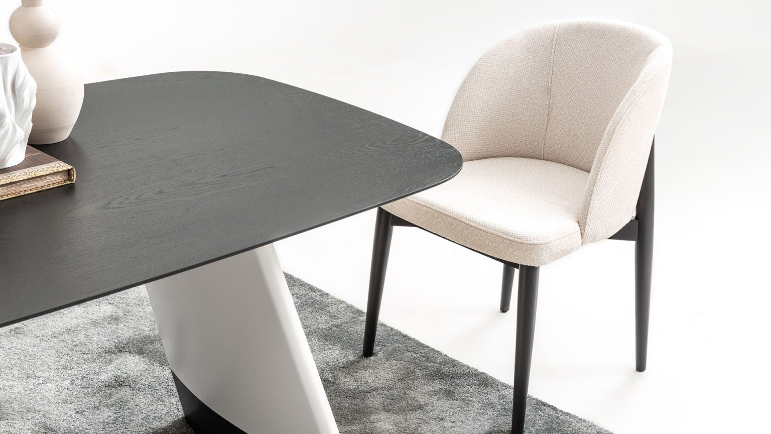 Трапезен стол «Side» с тапицерия