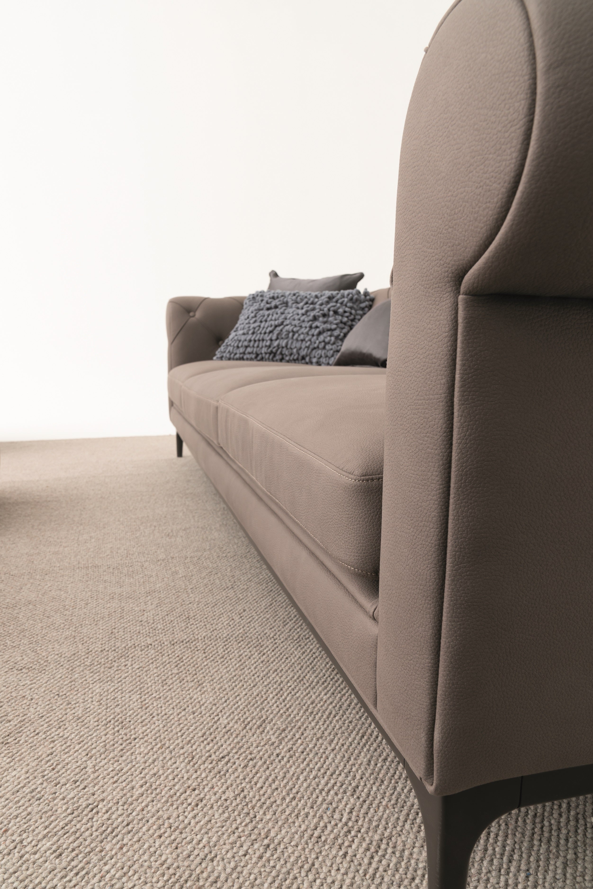 Четириместен диван «Lincoln» + декоративни възглавници, ширина 276см