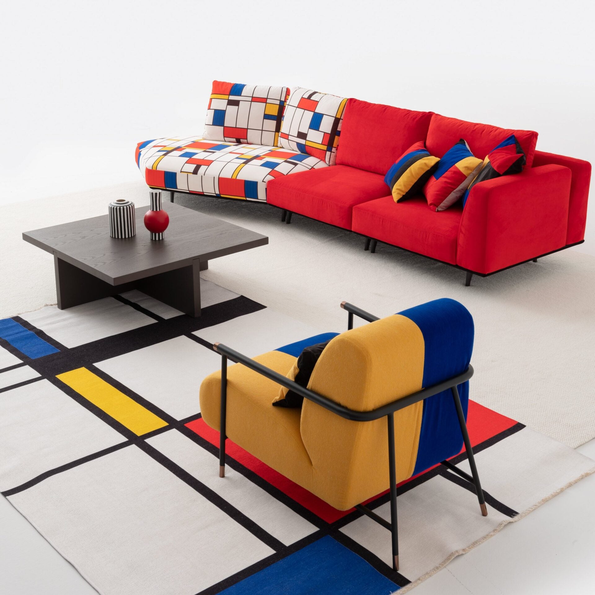 Четириместен диван Loft Mondrian Colorium