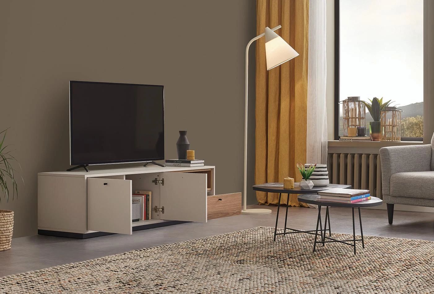 ТВ шкаф «Loreto» с размер 160х46х48см