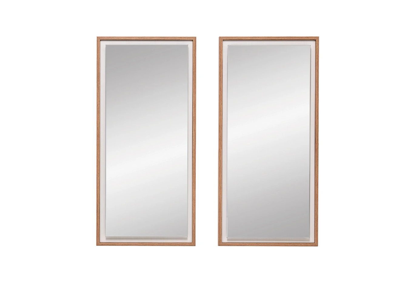 Комплект огледала за бюфет «Loreto» - два броя, с размер 90х80х3см