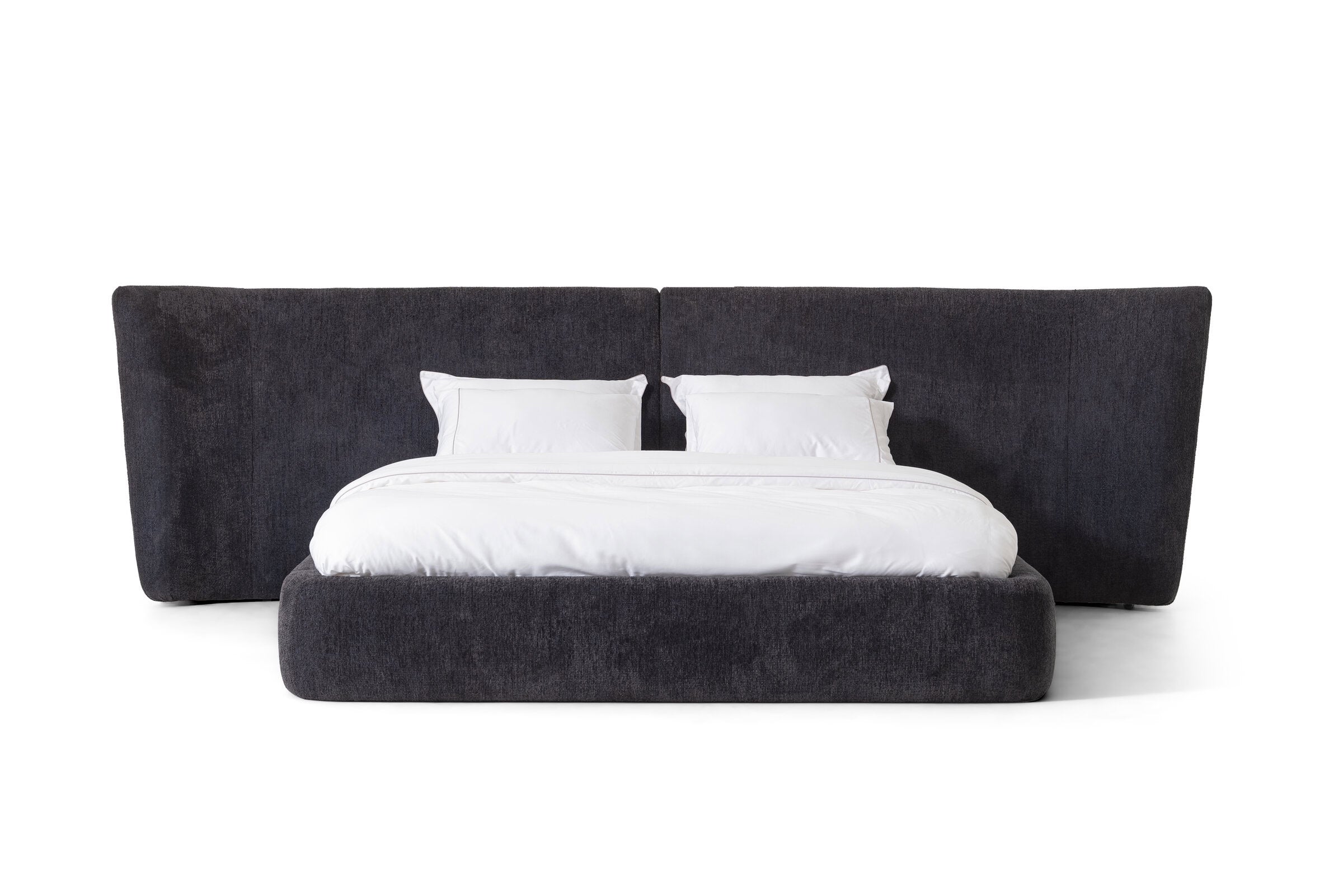 Тапицирано легло «Lugano» с ултра голяма табла, с включена подматрачна рамка