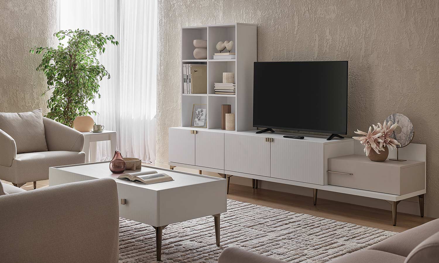 ТВ шкаф «Lumina» с размер 190х60х48см