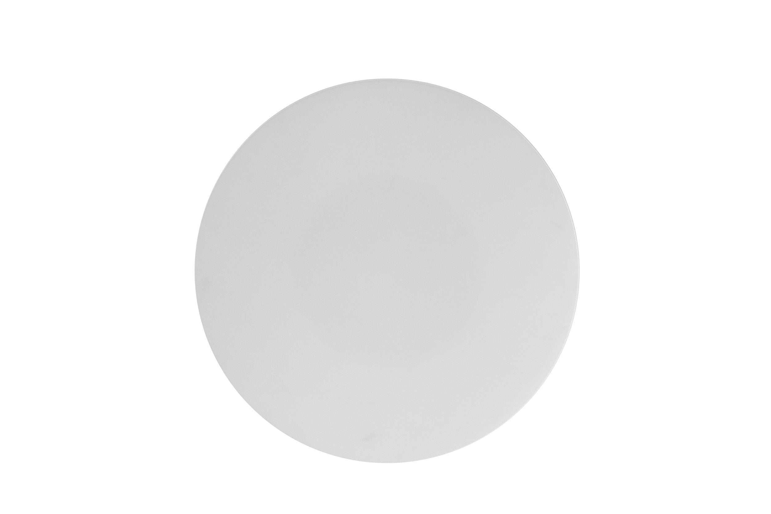 Трапезна маса «Luna» + стъклен плот, размер 120х76х120см