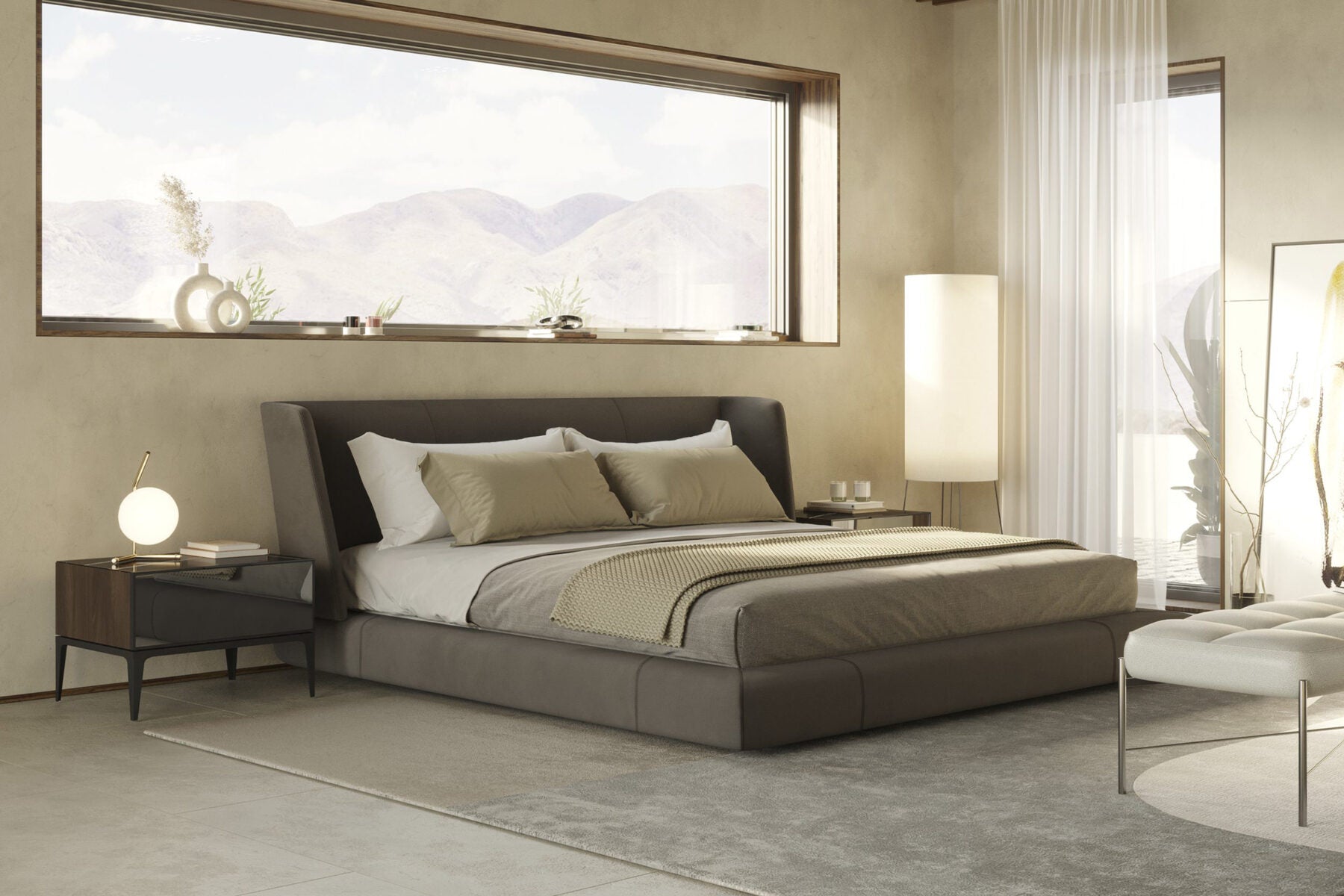 Тапицирано легло «Madrid»