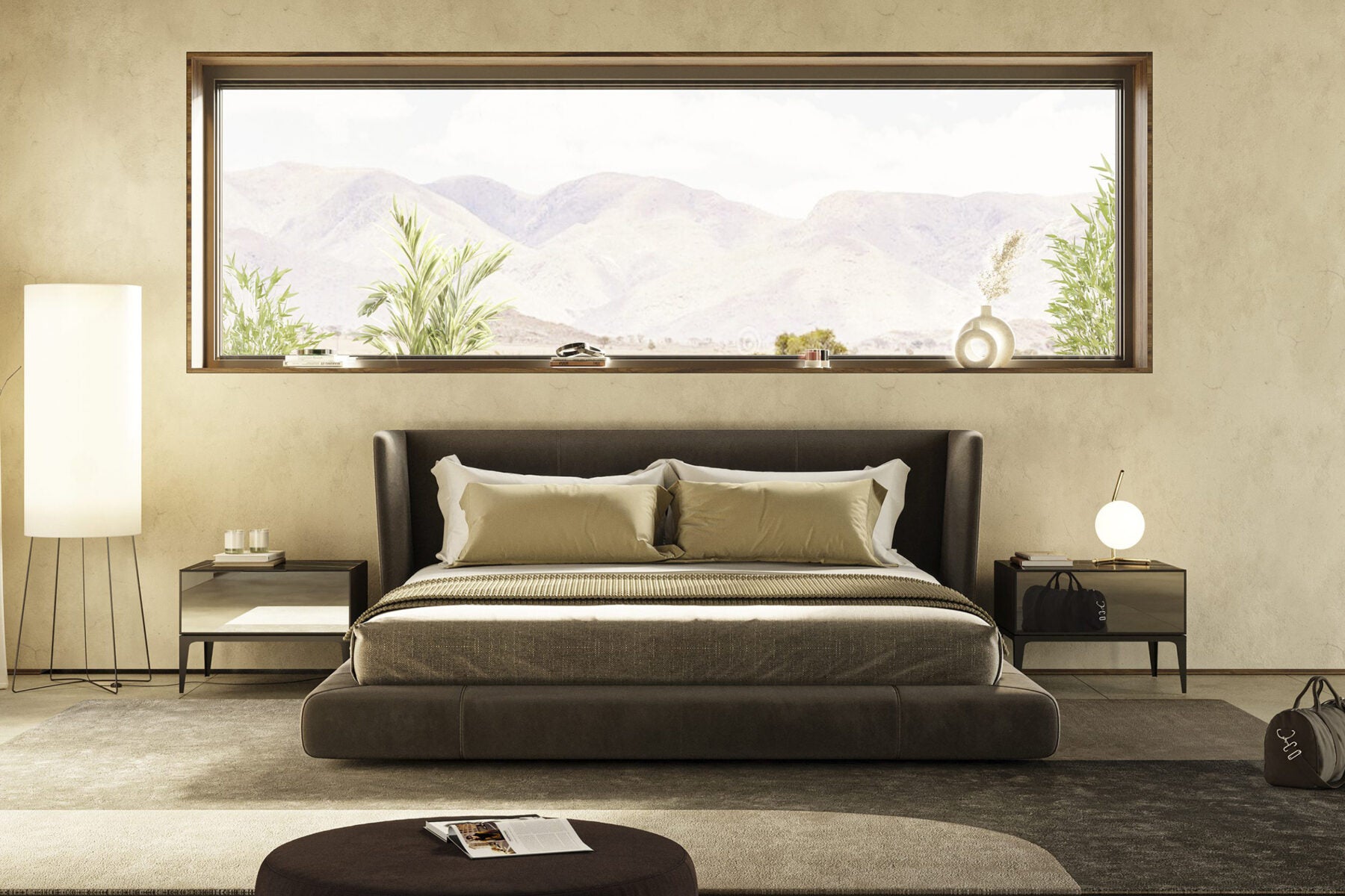 Тапицирано легло «Madrid»