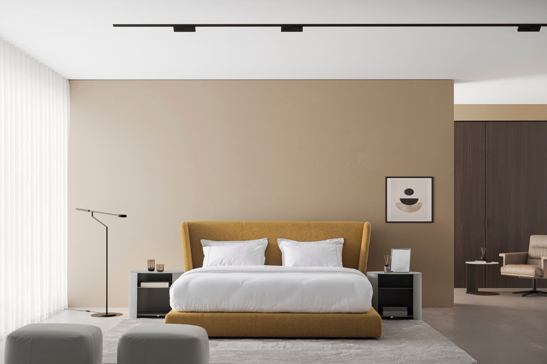 Тапицирано легло «Madrid»