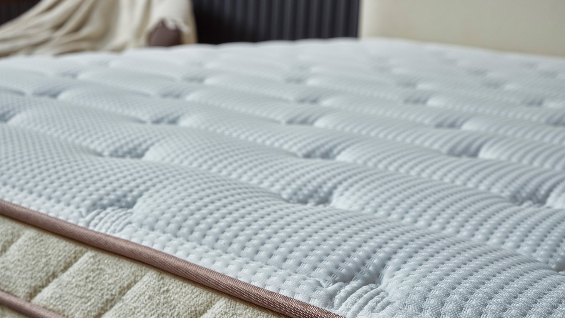 Тапицирано легло «Merci» + Матрак и табла - с място за съхранение и система за безшумно затваряне