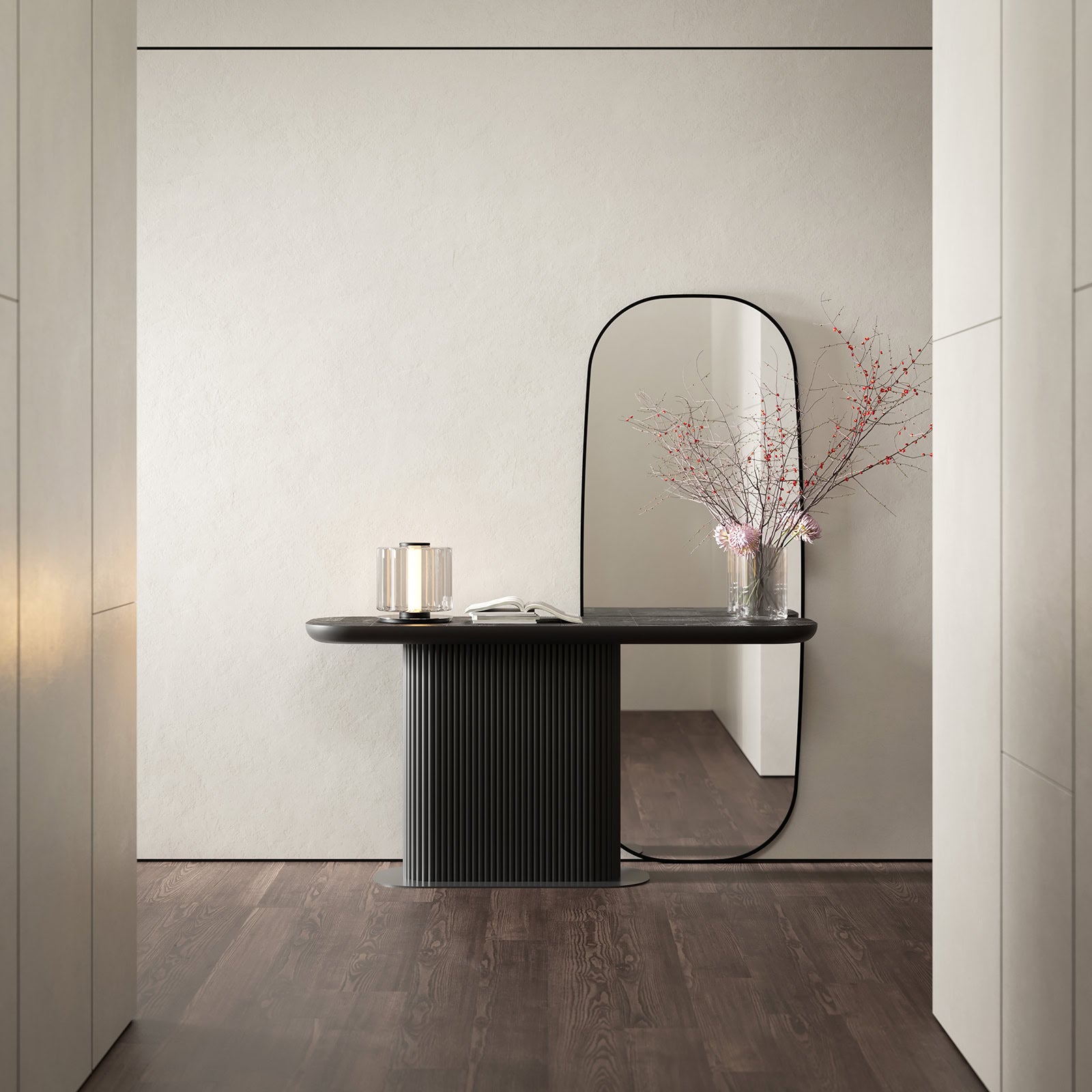 Тоалетка «Metis» с естествен фурнир, размер 150х76х45см