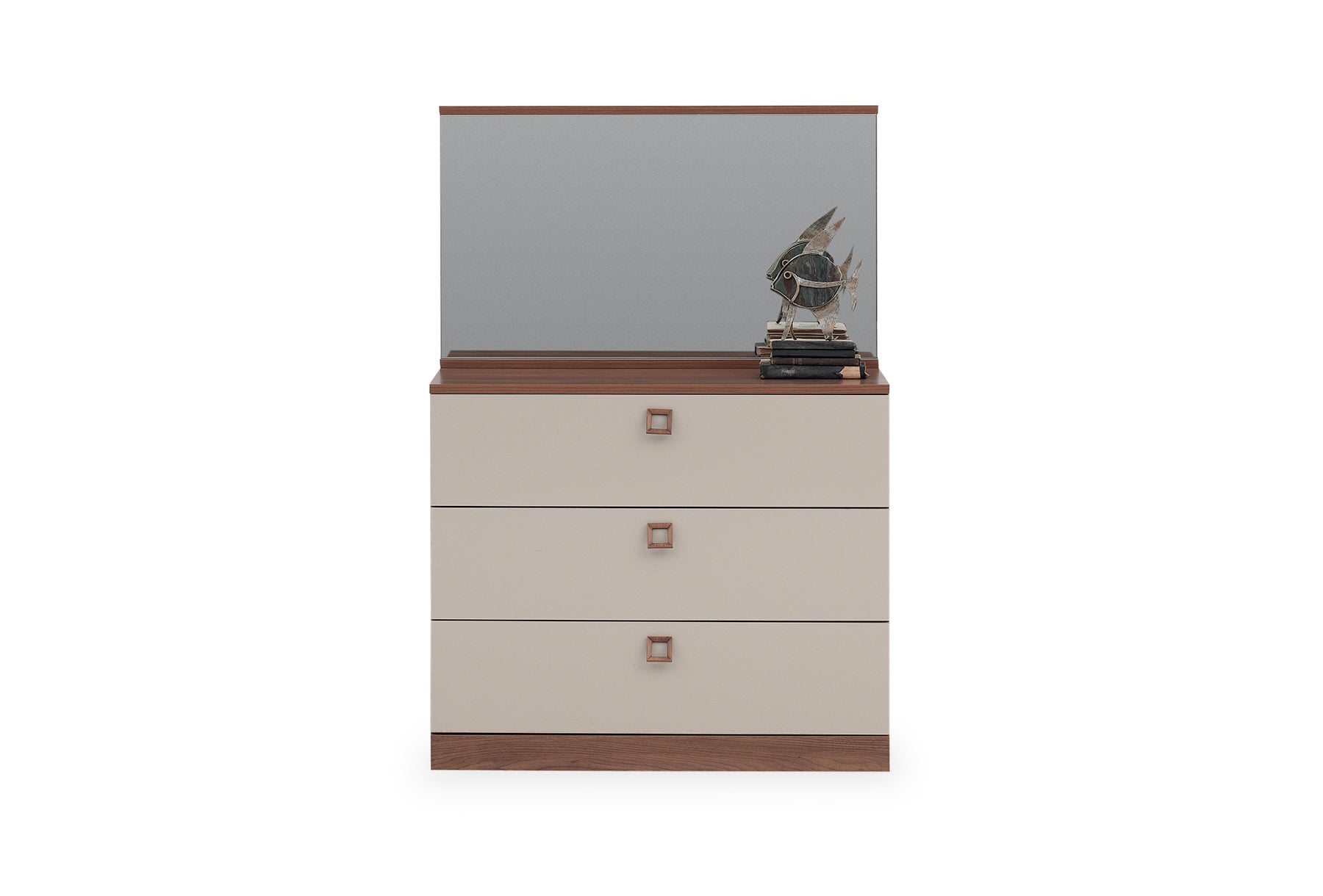 Скрин «Mistral» с три чекмеджета, размер 90х76х45см