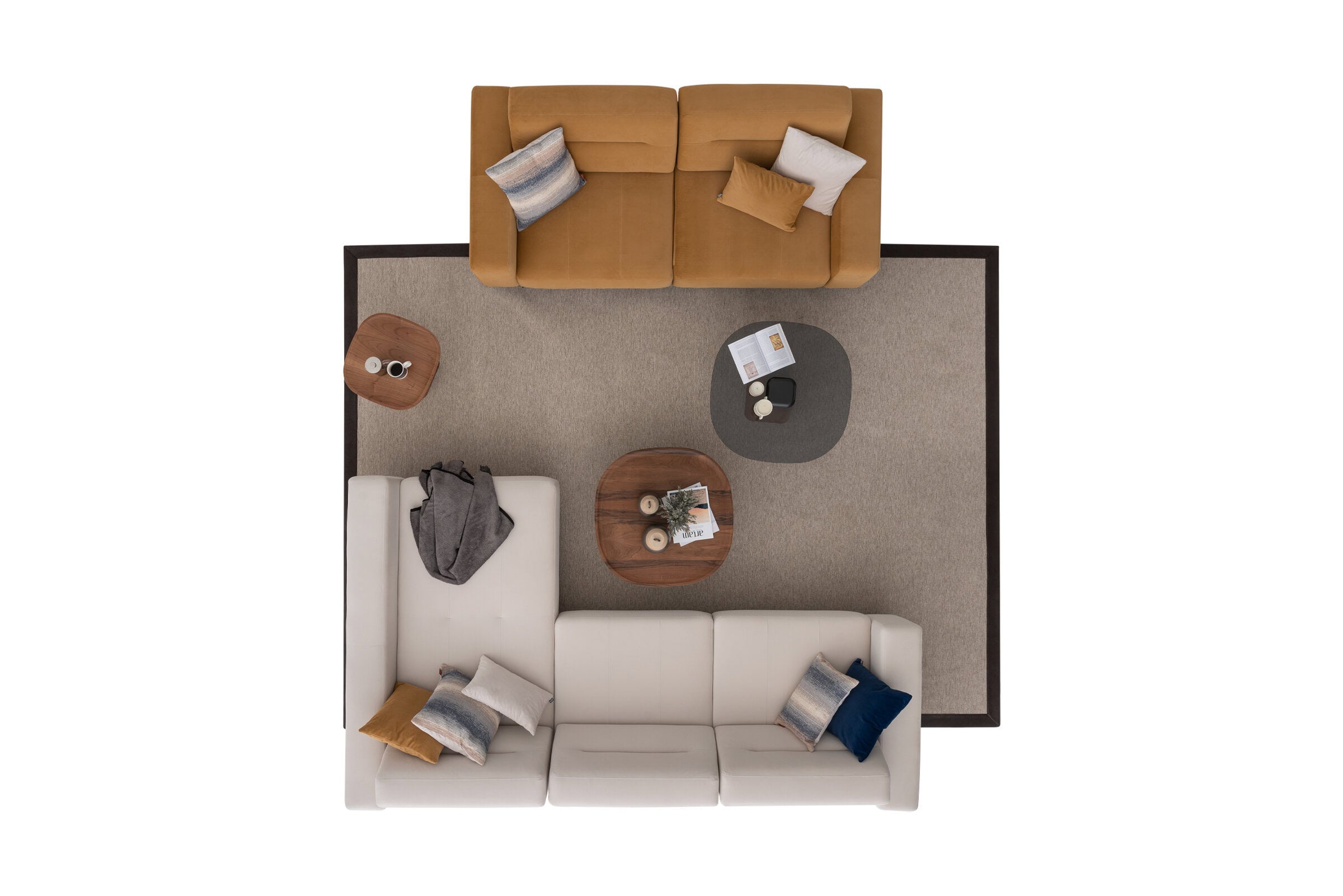 27 готови конфигурации на модулен разтегателен диван «Morocco»