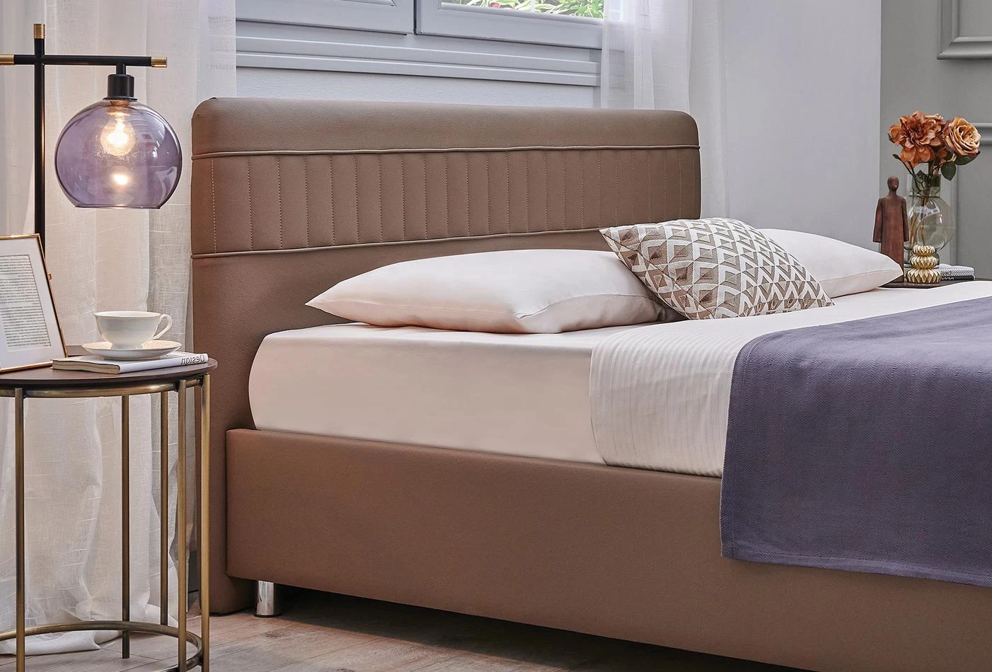 Тапицирана табла за легло «Nano»