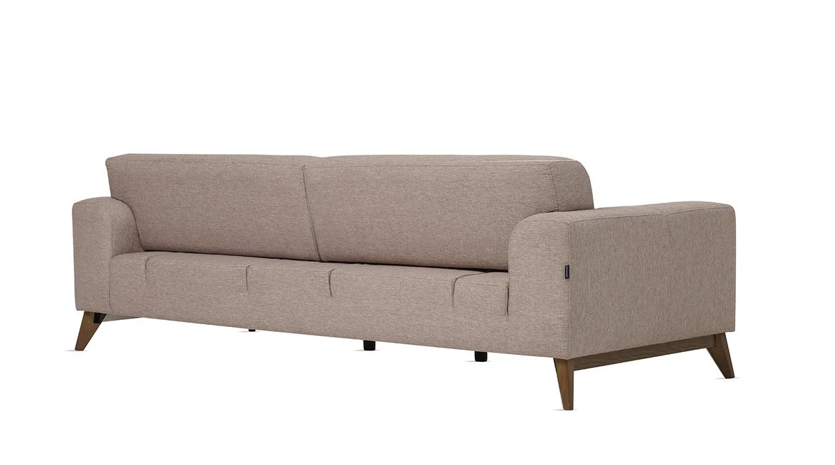 Триместен разтегателен диван «Netha» + 5 декоративни възглавници, ширина 240см