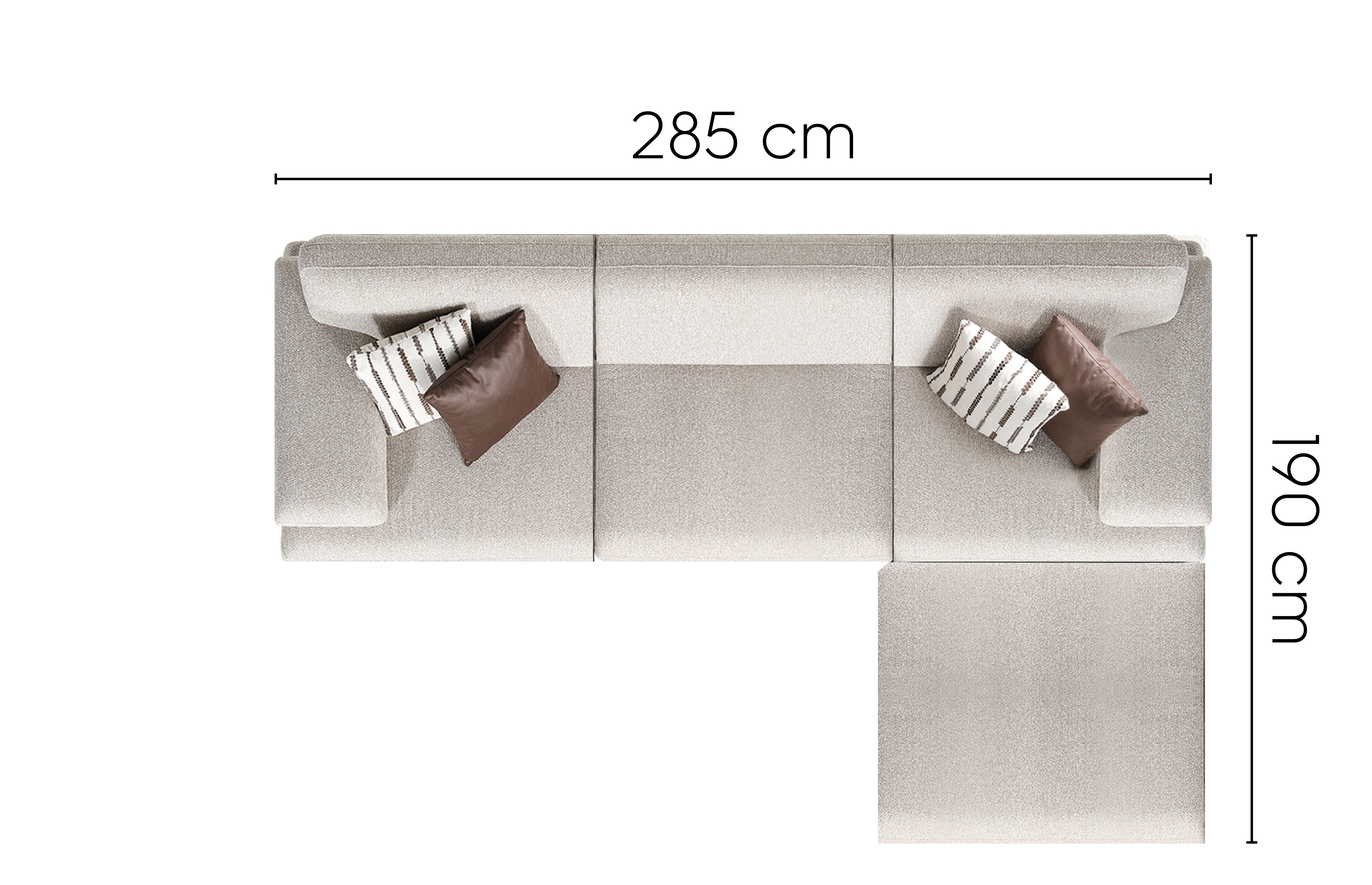 Ъглов модулен диван Milano - готови конфигурации