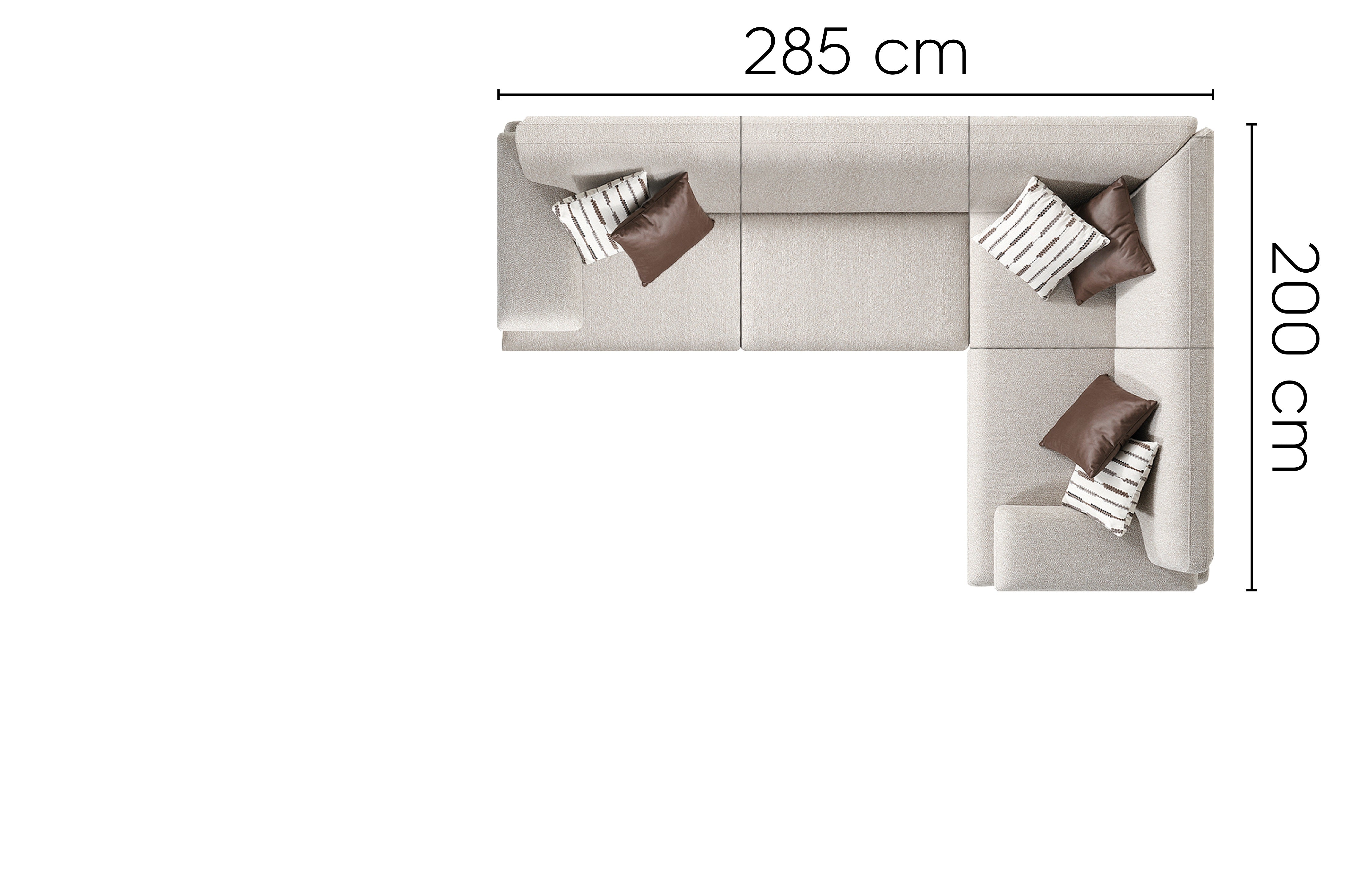 Ъглов модулен диван Milano - готови конфигурации