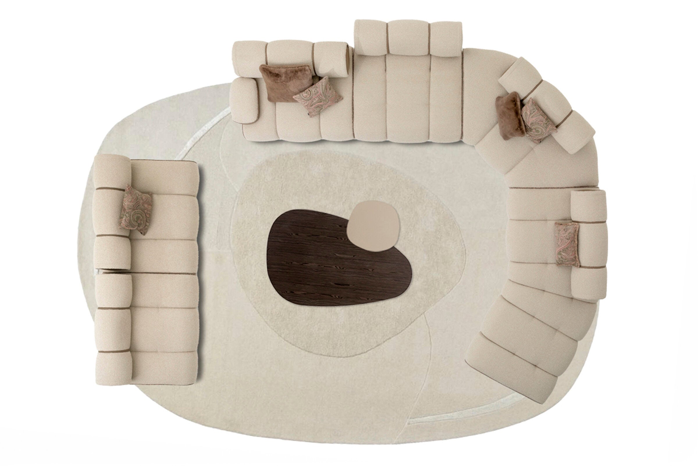 50 готови конфигурации на модулен разтегателен диван «Orion»