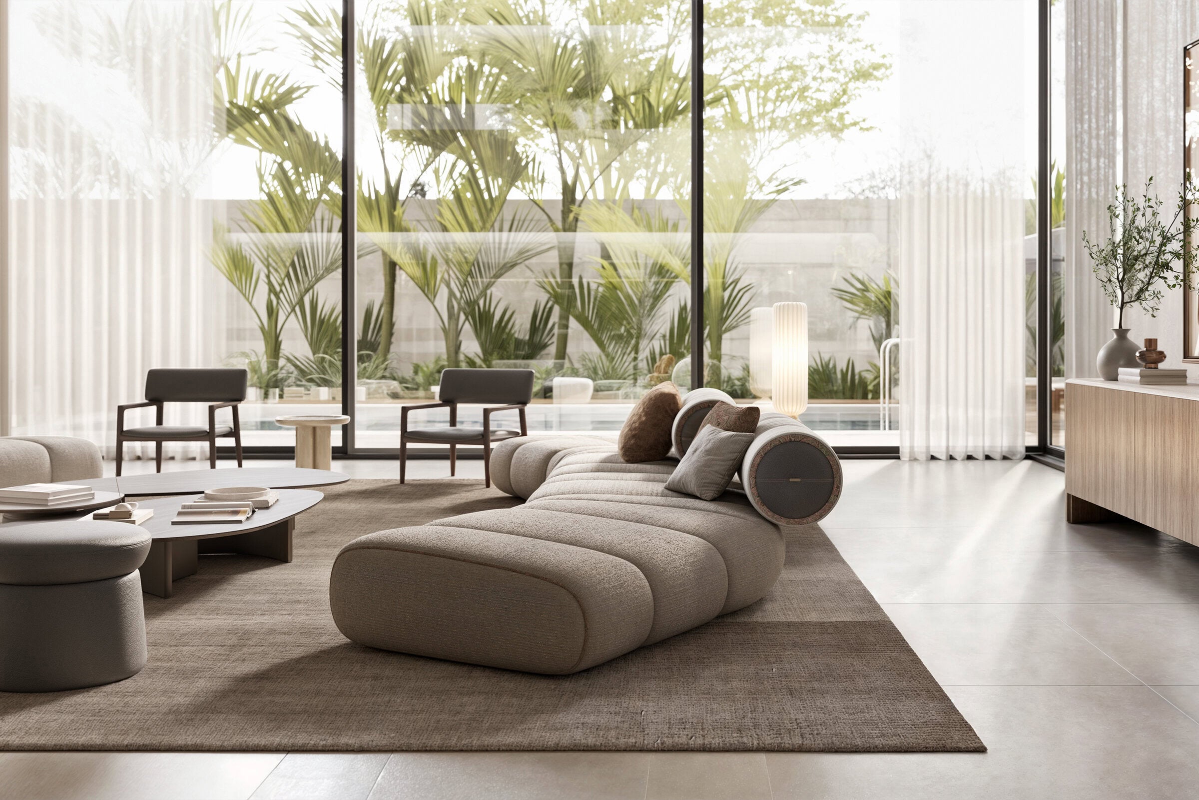 50 готови конфигурации на модулен разтегателен диван «Orion»