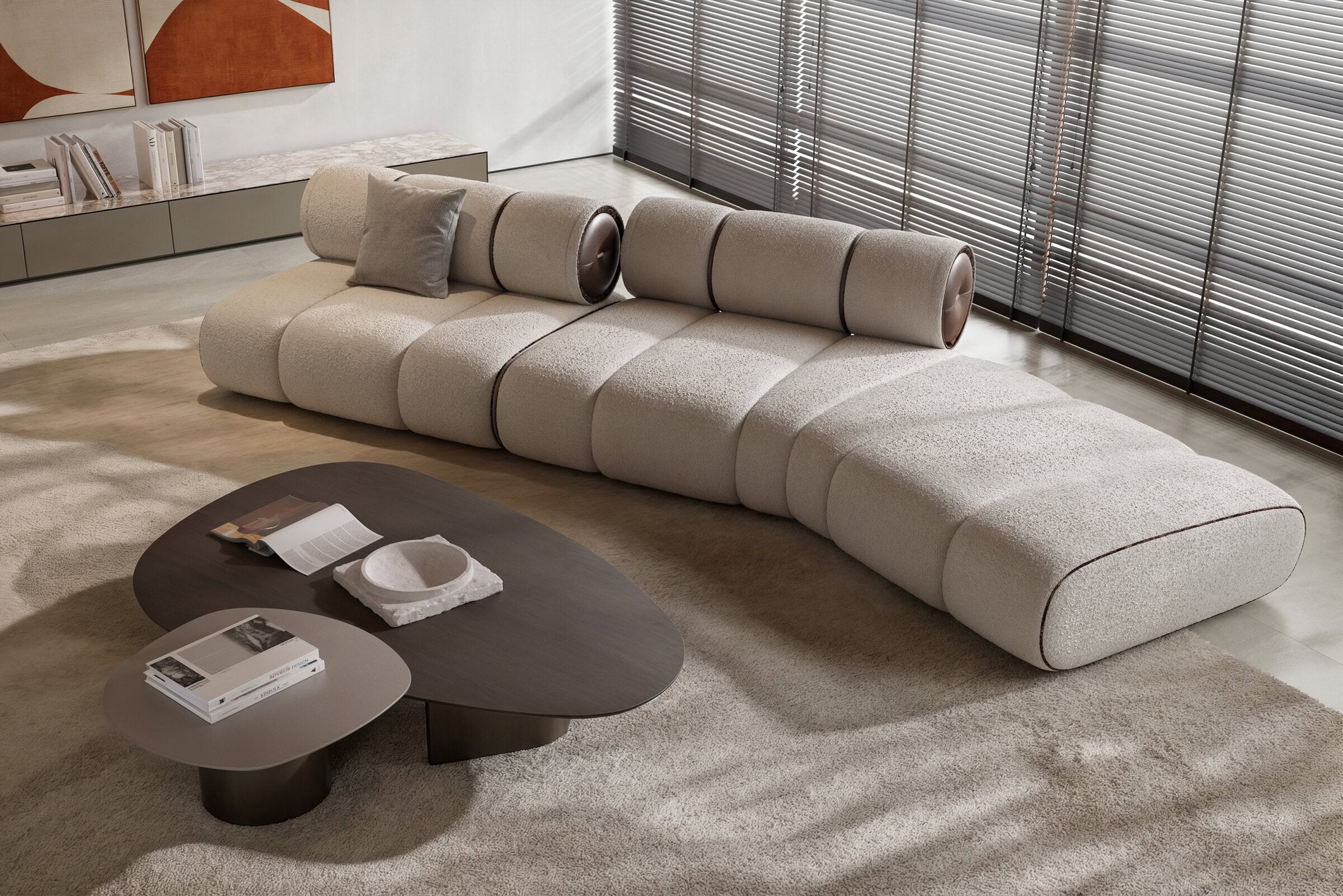 50 готови конфигурации на модулен разтегателен диван «Orion»