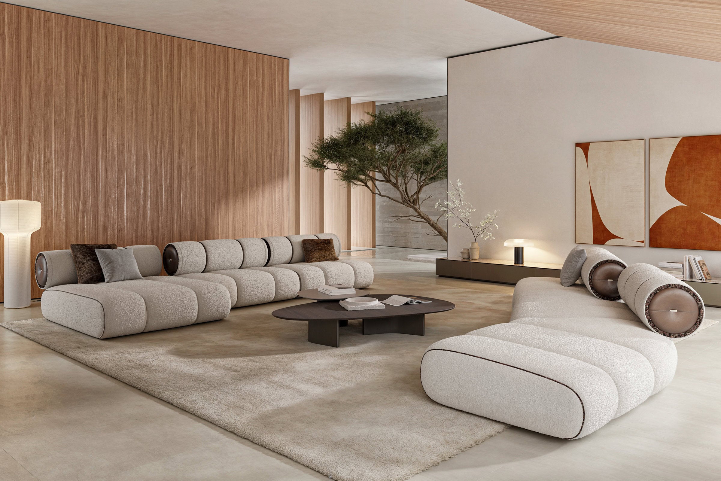 50 готови конфигурации на модулен разтегателен диван «Orion»