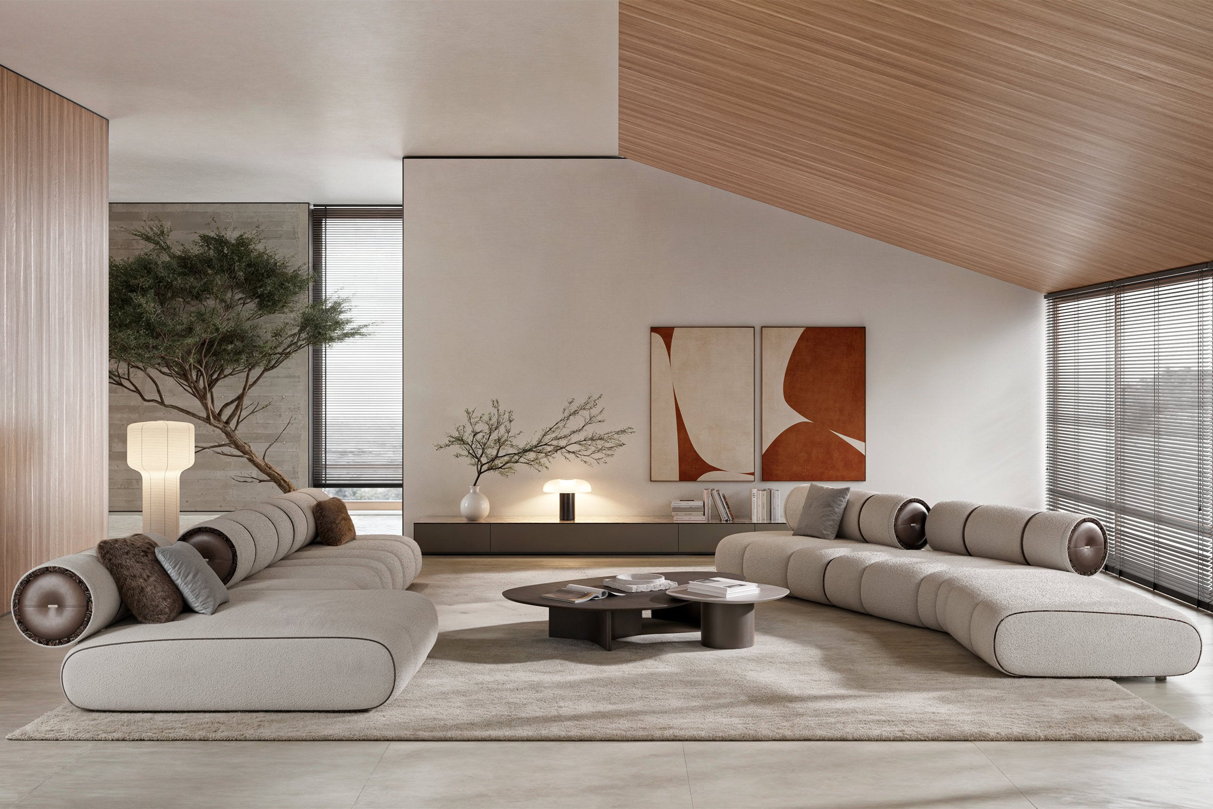 50 готови конфигурации на модулен разтегателен диван «Orion»