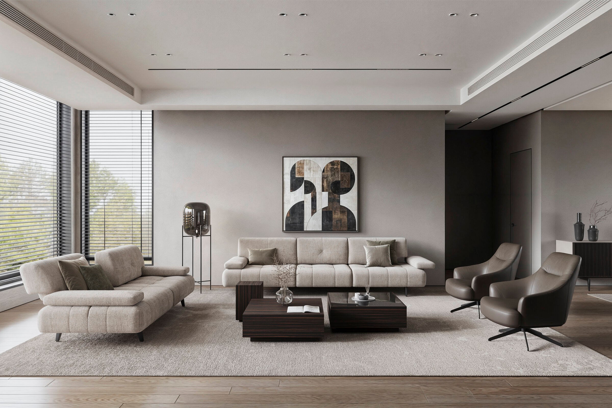 10 модула за модулен разтегателен диван «Panamera Comfort»