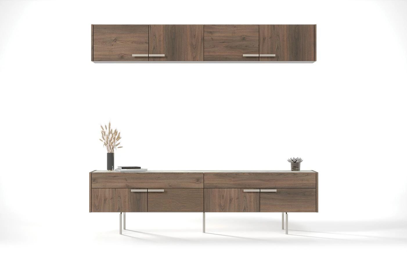 ТВ шкаф за стена «Pavia» с размер 160х43х32см