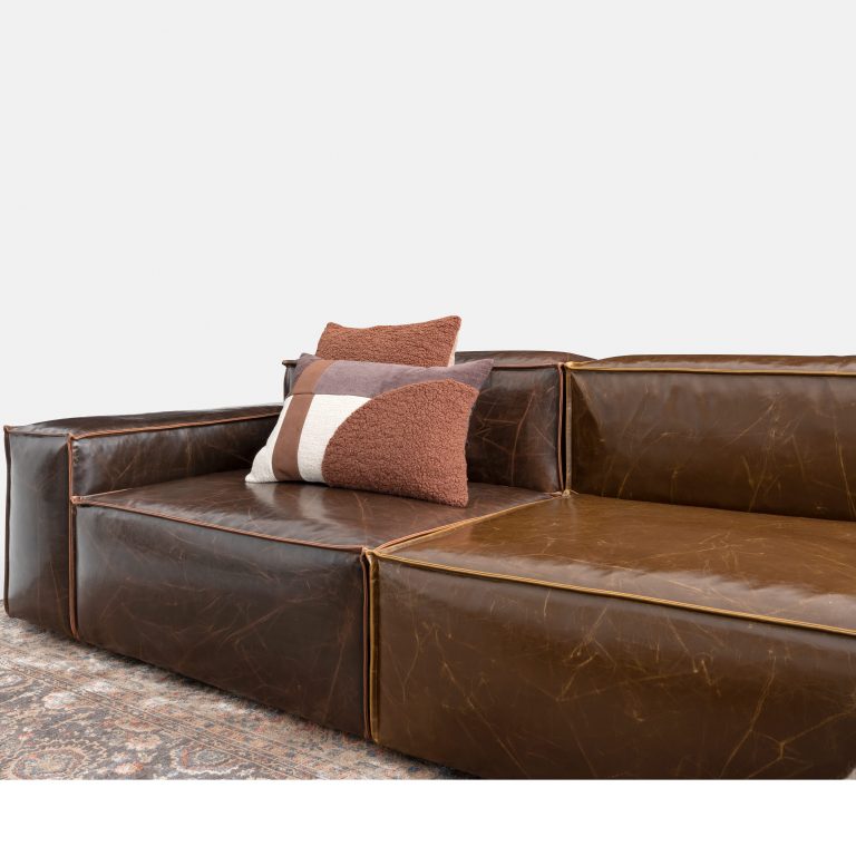 Четириместен диван «Plus Poufy Cosmos» от серия Colorium, ширина 350см