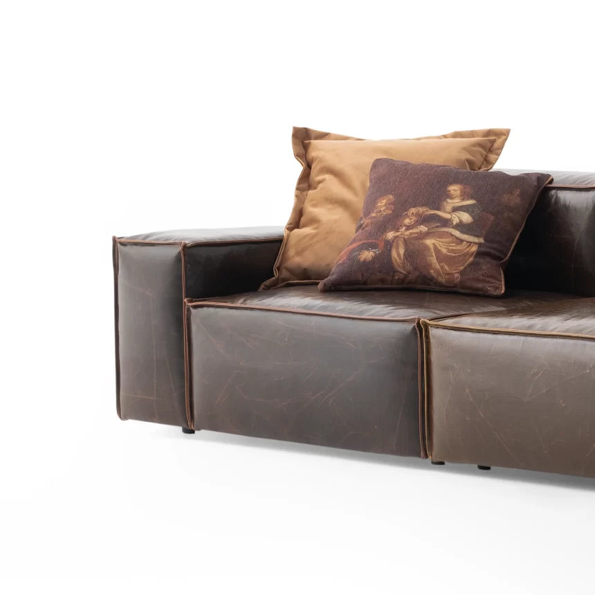 Четириместен диван «Plus Poufy Cosmos» от серия Colorium, ширина 350см