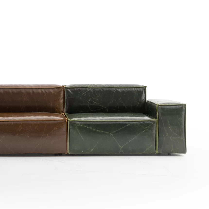 Четириместен диван «Plus Poufy Cosmos» от серия Colorium, ширина 350см