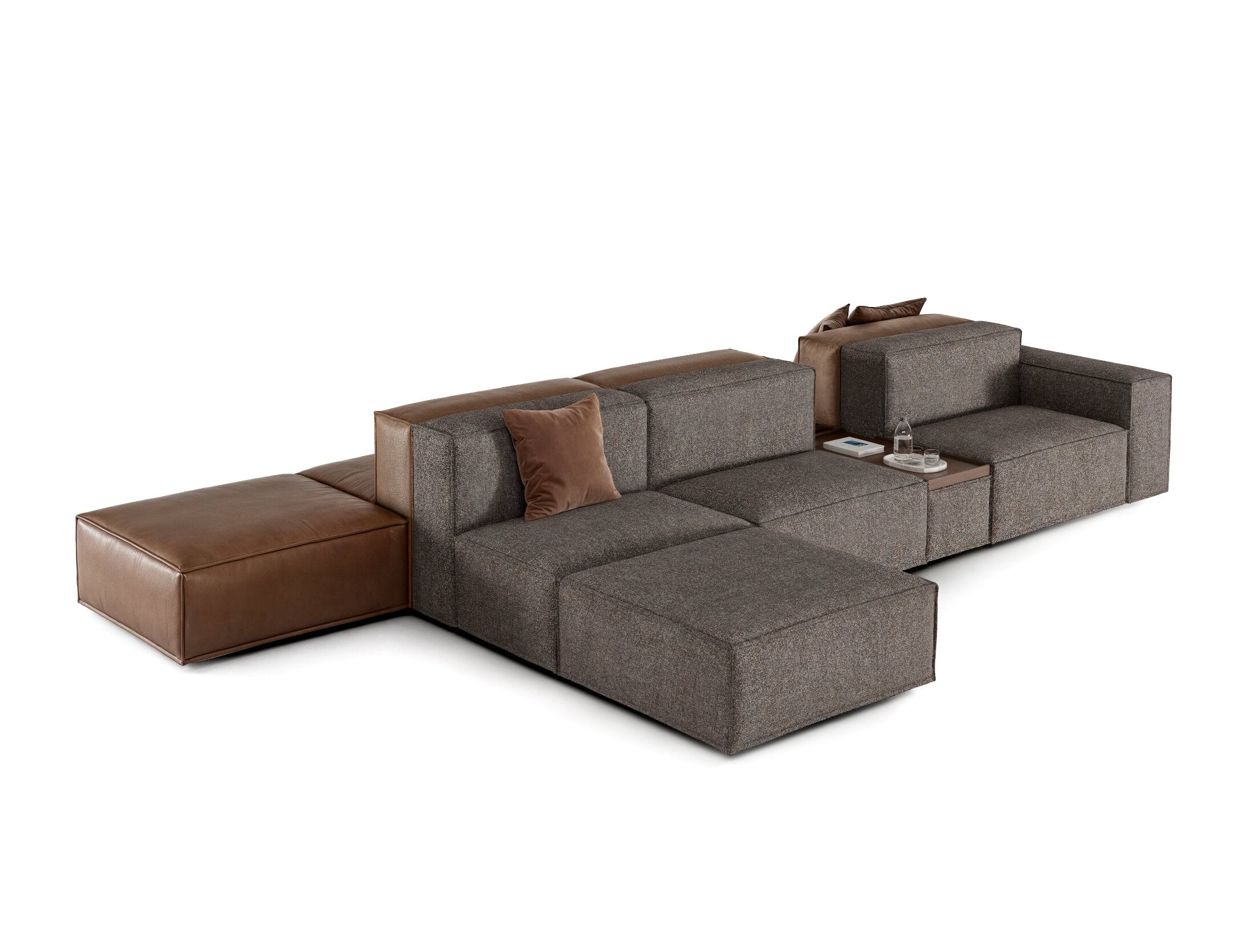 11 модула за модулен диван «Plus Poufy»