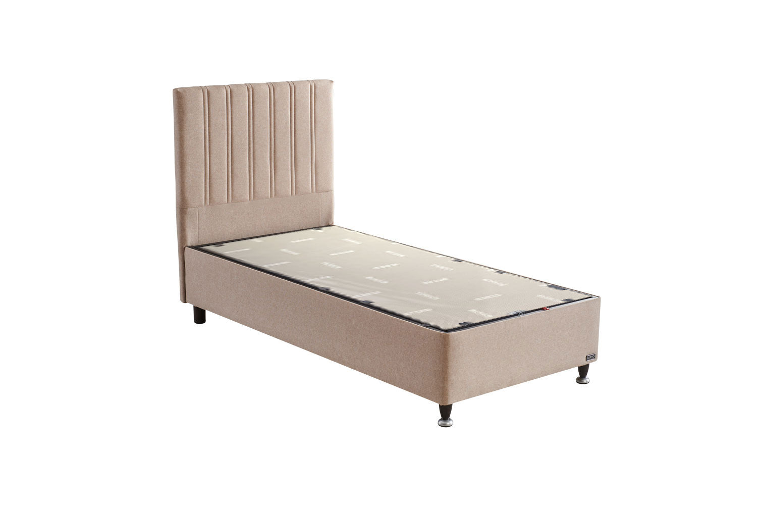 Тапицирана основа за легло «Fornea» с място за съхранение, повдигащ механизъм, система за безшумно затваряне