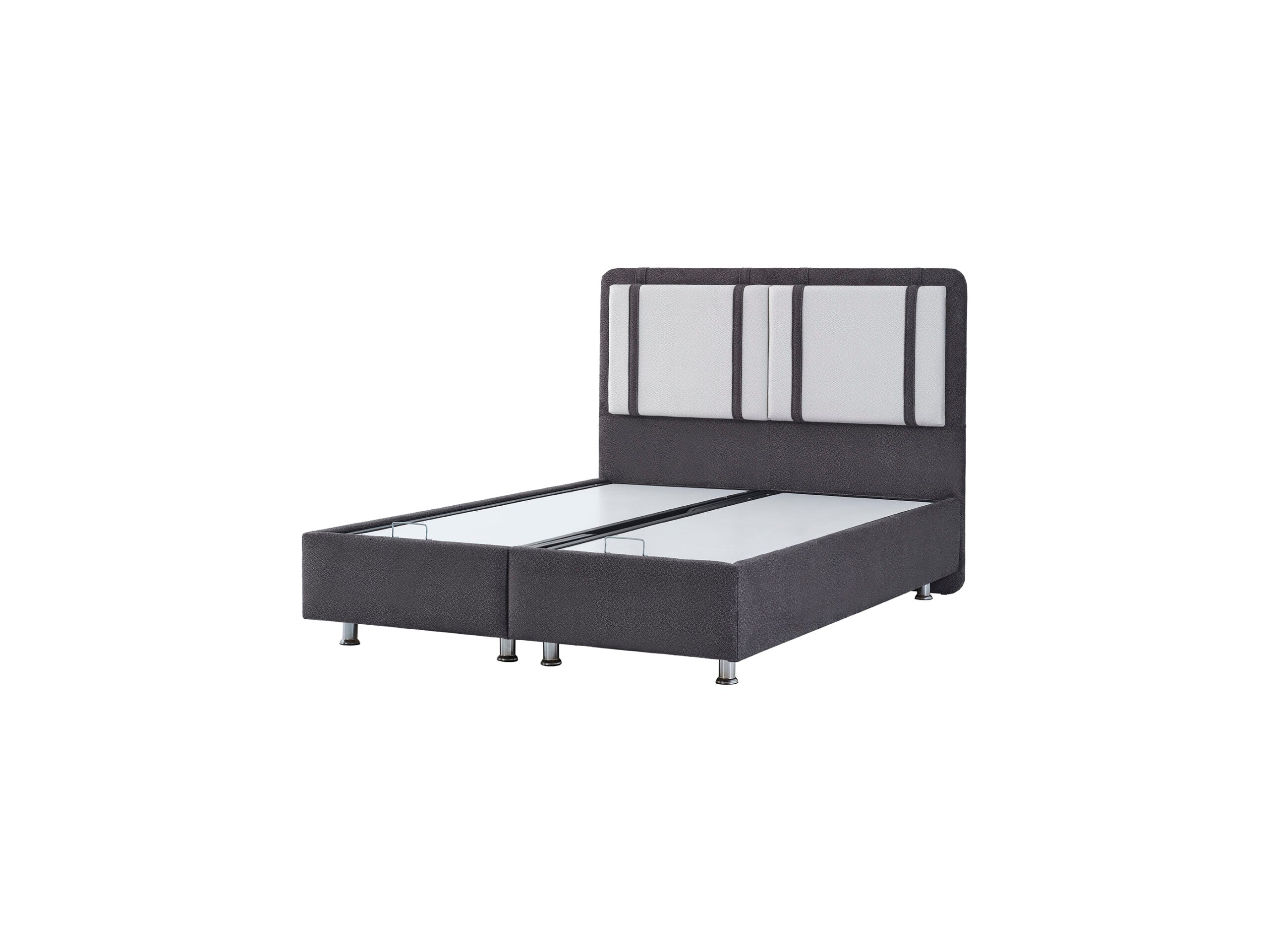 Тапицирано легло «Puffy» + Матрак и табла - с място за съхранение, повдигащ механизъм, система за безшумно затваряне