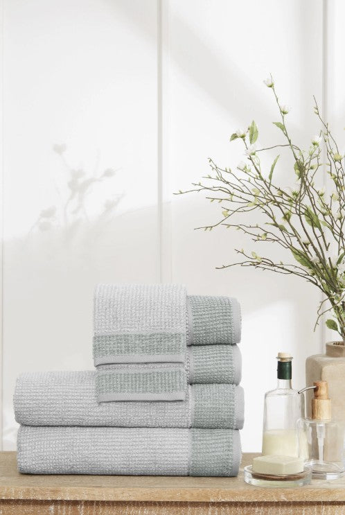 Хавлия «Sadem Plaid/Yesil» - памук, размер 30x50см