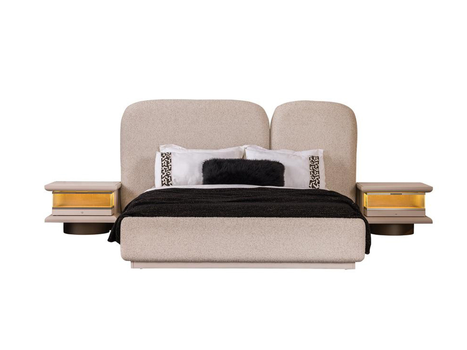 Тапицирано легло «Sahara» с място за съхранение, повдигащ механизъм