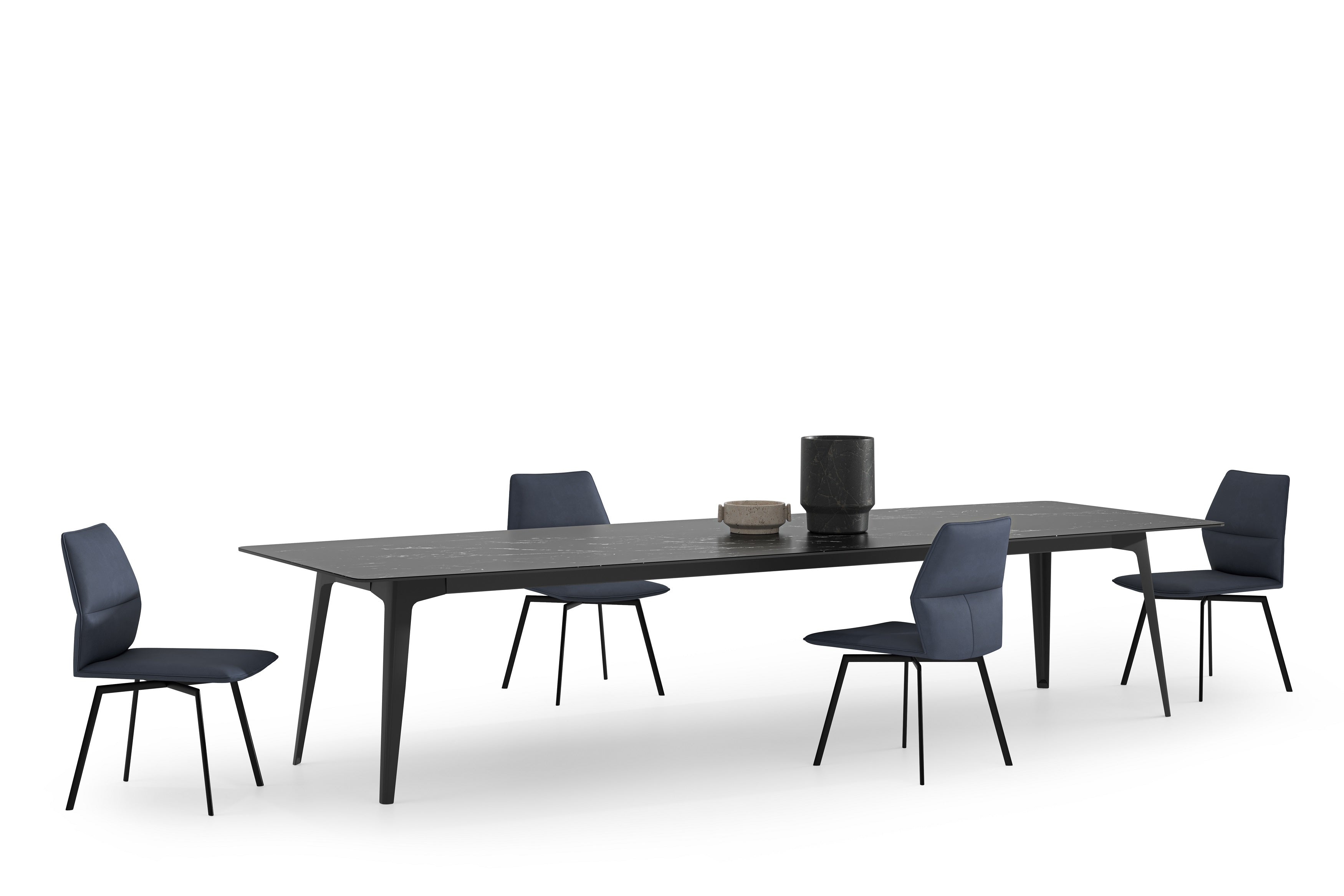 Трапезна маса «Porcelain» + керамичен плот