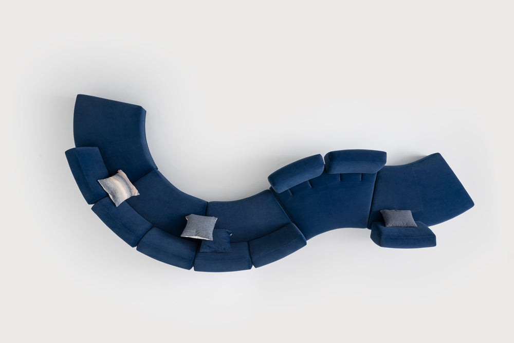 96 готови конфигурации на модулен разтегателен диван «Le Mans Comfort»