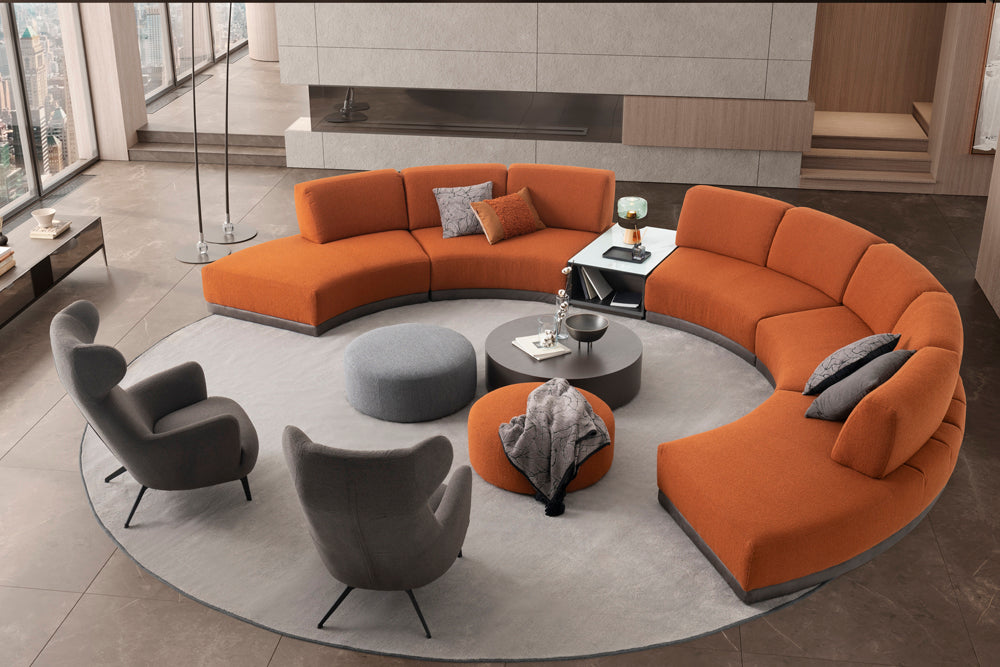 96 готови конфигурации на модулен разтегателен диван «Le Mans Comfort»